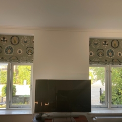 foldegardiner med mønster